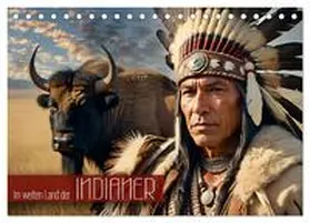 CALVENDO / Utz |  Im weiten Land der Indianer (Tischkalender 2025 DIN A5 quer), CALVENDO Monatskalender | Sonstiges |  Sack Fachmedien