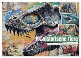CALVENDO / Illgen |  Prähistorische Tiere (Wandkalender 2025 DIN A2 quer), CALVENDO Monatskalender | Sonstiges |  Sack Fachmedien