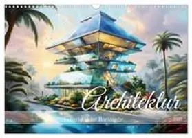 CALVENDO / Djeric |  Architektur Futuristische Horizonte (Wandkalender 2025 DIN A3 quer), CALVENDO Monatskalender | Sonstiges |  Sack Fachmedien