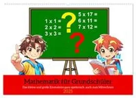 CALVENDO / Kleemann |  Mathematik für Grundschüler (Wandkalender 2025 DIN A2 quer), CALVENDO Monatskalender | Sonstiges |  Sack Fachmedien