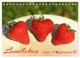 CALVENDO / Heepmann |  Landleben - eine Herzenssache (Tischkalender 2025 DIN A5 quer), CALVENDO Monatskalender | Sonstiges |  Sack Fachmedien