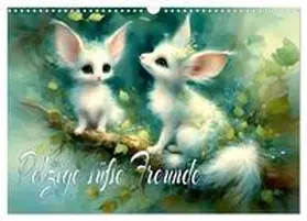 CALVENDO / Djeric |  Pelzige süße Freunde (Wandkalender 2025 DIN A3 quer), CALVENDO Monatskalender | Sonstiges |  Sack Fachmedien