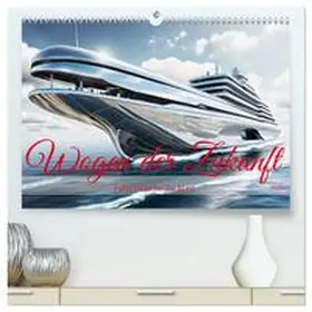 CALVENDO / Djeric |  Wogen der Zukunft - Futuristische Jachten (hochwertiger Premium Wandkalender 2025 DIN A2 quer), Kunstdruck in Hochglanz | Sonstiges |  Sack Fachmedien
