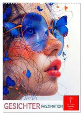 CALVENDO / Roder |  Gesichter Faszination (Wandkalender 2025 DIN A2 hoch), CALVENDO Monatskalender | Sonstiges |  Sack Fachmedien