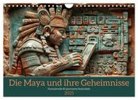 CALVENDO / Löwer |  Die Maya und ihre Geheimnisse (Wandkalender 2025 DIN A4 quer), CALVENDO Monatskalender | Sonstiges |  Sack Fachmedien