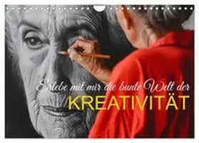 CALVENDO / Büscher | Erlebe mit mir die bunte Welt der Kreativität (Wandkalender 2025 DIN A4 quer), CALVENDO Monatskalender | Sonstiges | 978-3-457-17221-6 | www.sack.de