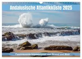 CALVENDO / Müller |  Andalusische Atlantikküste (Wandkalender 2025 DIN A3 quer), CALVENDO Monatskalender | Sonstiges |  Sack Fachmedien