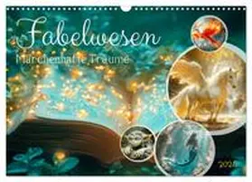 CALVENDO / Viola |  FABELWESEN Märchenhafte Träume (Wandkalender 2025 DIN A3 quer), CALVENDO Monatskalender | Sonstiges |  Sack Fachmedien