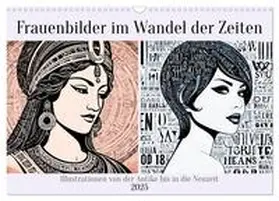 CALVENDO / Kleemann |  Frauenbilder im Wandel der Zeiten (Wandkalender 2025 DIN A3 quer), CALVENDO Monatskalender | Sonstiges |  Sack Fachmedien