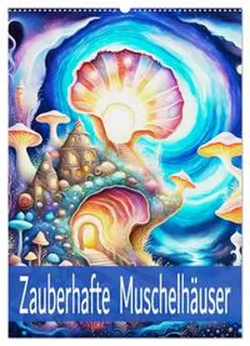 CALVENDO / Djeric |  Zauberhafte Muschelhäuser (Wandkalender 2025 DIN A2 hoch), CALVENDO Monatskalender | Sonstiges |  Sack Fachmedien