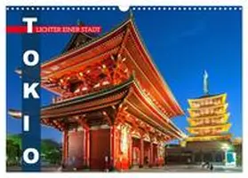 CALVENDO |  Tokio: Lichter einer Stadt (Wandkalender 2025 DIN A3 quer), CALVENDO Monatskalender | Sonstiges |  Sack Fachmedien