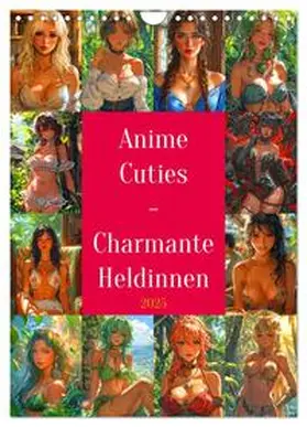 CALVENDO / Kowalski |  Anime Cuties - Charmante Heldinnen (Wandkalender 2025 DIN A4 hoch), CALVENDO Monatskalender | Sonstiges |  Sack Fachmedien