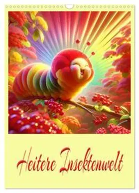 CALVENDO / Djeric |  Heitere Insektenwelt (Wandkalender 2025 DIN A3 hoch), CALVENDO Monatskalender | Sonstiges |  Sack Fachmedien