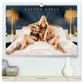 CALVENDO / Rosyk |  Tattoo Girls - Jane Davi, Red.Natified, Shorty BIG (hochwertiger Premium Wandkalender 2025 DIN A2 quer), Kunstdruck in Hochglanz | Sonstiges |  Sack Fachmedien