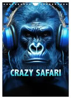 CALVENDO / STYPPA |  Crazy Safari (Wandkalender 2025 DIN A4 hoch), CALVENDO Monatskalender | Sonstiges |  Sack Fachmedien