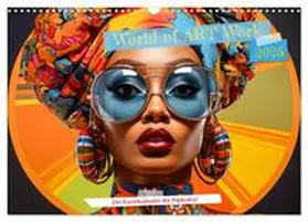 CALVENDO / Schrader |  World of Art Work (Wandkalender 2025 DIN A3 quer), CALVENDO Monatskalender | Sonstiges |  Sack Fachmedien