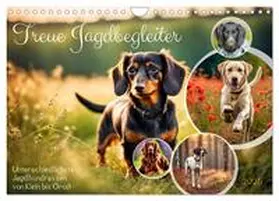 CALVENDO / Kleemann |  Treue Jagdbegleiter (Wandkalender 2025 DIN A4 quer), CALVENDO Monatskalender | Sonstiges |  Sack Fachmedien