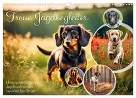 CALVENDO / Kleemann |  Treue Jagdbegleiter (Wandkalender 2025 DIN A3 quer), CALVENDO Monatskalender | Sonstiges |  Sack Fachmedien