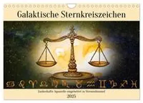 CALVENDO / Kleemann |  Galaktische Sternkreiszeichen (Wandkalender 2025 DIN A4 quer), CALVENDO Monatskalender | Sonstiges |  Sack Fachmedien