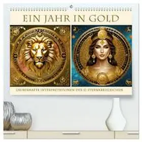 CALVENDO / Kleemann |  Ein Jahr in Gold (hochwertiger Premium Wandkalender 2025 DIN A2 quer), Kunstdruck in Hochglanz | Sonstiges |  Sack Fachmedien