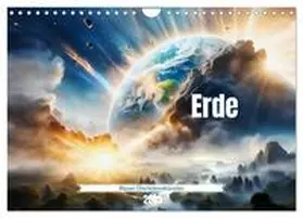 CALVENDO / Djeric |  Erde - Blauer Überlebenskünstler (Wandkalender 2025 DIN A4 quer), CALVENDO Monatskalender | Sonstiges |  Sack Fachmedien