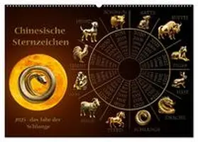 CALVENDO / Kleemann |  Chinesische Sternzeichen (Wandkalender 2025 DIN A2 quer), CALVENDO Monatskalender | Sonstiges |  Sack Fachmedien