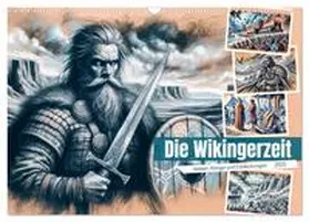 CALVENDO / Frost |  Die Wikingerzeit - Helden, Könige und Entdeckungen (Wandkalender 2025 DIN A3 quer), CALVENDO Monatskalender | Sonstiges |  Sack Fachmedien