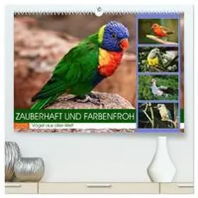 CALVENDO / Löwer |  Zauberhaft und farbenfroh (hochwertiger Premium Wandkalender 2025 DIN A2 quer), Kunstdruck in Hochglanz | Sonstiges |  Sack Fachmedien