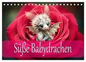 CALVENDO / Djeric |  Süße Babydrachen (Tischkalender 2025 DIN A5 quer), CALVENDO Monatskalender | Sonstiges |  Sack Fachmedien