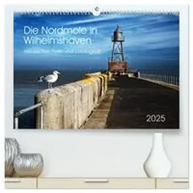 CALVENDO / Kühn |  Die Nordmole in Wilhelmshaven. Historisches Relikt und Lieblingsort. (hochwertiger Premium Wandkalender 2025 DIN A2 quer), Kunstdruck in Hochglanz | Sonstiges |  Sack Fachmedien