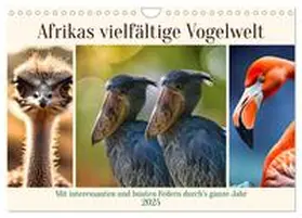 CALVENDO / Kleemann |  Afrikas vielfältige Vogelwelt (Wandkalender 2025 DIN A4 quer), CALVENDO Monatskalender | Sonstiges |  Sack Fachmedien