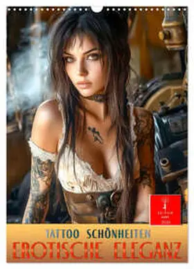 Roder / CALVENDO |  Tattoo Schönheiten - erotische Eleganz (Wandkalender 2026 DIN A3 hoch), CALVENDO Monatskalender | Sonstiges |  Sack Fachmedien