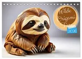 CALVENDO / pixs:sell |  Wilde Origami Tiere (Tischkalender 2026 DIN A5 quer), CALVENDO Monatskalender | Sonstiges |  Sack Fachmedien