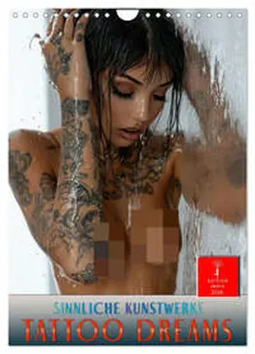 Roder / CALVENDO |  Tattoo Dreams - Sinnliche Kunstwerke (Wandkalender 2026 DIN A4 hoch), CALVENDO Monatskalender | Sonstiges |  Sack Fachmedien