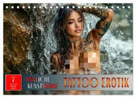 Roder / CALVENDO |  Tattoo Erotik - Sinnliche Kunstwerke (Tischkalender 2026 DIN A5 quer), CALVENDO Monatskalender | Sonstiges |  Sack Fachmedien