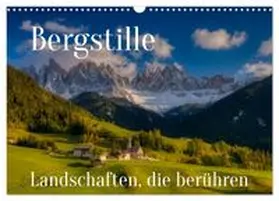 CALVENDO / Kuhn |  Bergstille - Landschaften, die berühren (Wandkalender 2026 DIN A3 quer), CALVENDO Monatskalender | Sonstiges |  Sack Fachmedien