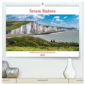 Di Domenico / CALVENDO |  Seven Sisters - Großbritanniens höchste Kreidefelsen (hochwertiger Premium Wandkalender 2026 DIN A2 quer), Kunstdruck in Hochglanz | Sonstiges |  Sack Fachmedien