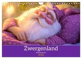 Brunner-Klaus / CALVENDO |  Zwergenland - Kinderkalender (Wandkalender 2026 DIN A4 quer), CALVENDO Monatskalender | Sonstiges |  Sack Fachmedien
