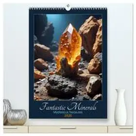 Luedke / CALVENDO |  Fantastic Minerals - Mysterious Treasures (High Quality Premium Wall Calendar 2026 DIN A2 portrait),CALVENDO 12 Month Wall Calendar | Sonstiges |  Sack Fachmedien