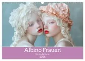 CALVENDO / Brunner-Klaus |  Albino Frauen - Kunstvolle Werke (Wandkalender 2026 DIN A3 quer), CALVENDO Monatskalender | Sonstiges |  Sack Fachmedien