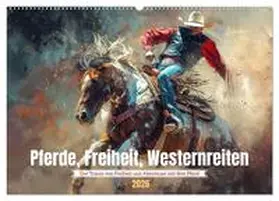 Waurick / CALVENDO |  Pferde, Freiheit, Westernreiten (Wandkalender 2026 DIN A2 quer), CALVENDO Monatskalender | Sonstiges |  Sack Fachmedien