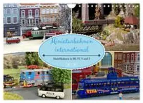 CALVENDO / Huschka |  Miniaturbahnen international (Wandkalender 2026 DIN A4 quer), CALVENDO Monatskalender | Sonstiges |  Sack Fachmedien