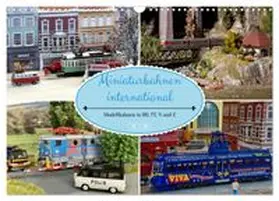 CALVENDO / Huschka |  Miniaturbahnen international (Wandkalender 2026 DIN A3 quer), CALVENDO Monatskalender | Sonstiges |  Sack Fachmedien