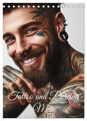 CALVENDO / Ezra |  Tattoo und Piercing Men (Tischkalender 2026 DIN A5 hoch), CALVENDO Monatskalender | Sonstiges |  Sack Fachmedien