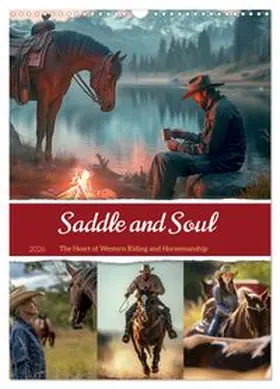 CALVENDO / Waurick |  Saddle and Soul (Wall Calendar 2026 DIN A3 portrait), CALVENDO 12 Month Wall Calendar | Sonstiges |  Sack Fachmedien