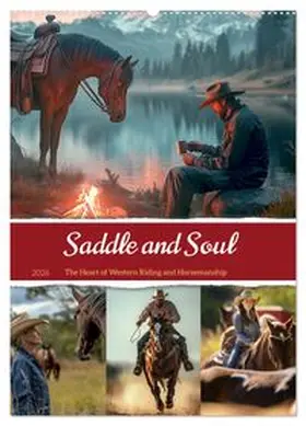 CALVENDO / Waurick |  Saddle and Soul (Wall Calendar 2026 DIN A2 portrait), CALVENDO 12 Month Wall Calendar | Sonstiges |  Sack Fachmedien