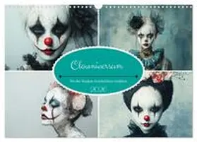 CALVENDO / Seltmann |  Clowniversum - Wo die Masken Geschichten erzählen (Wandkalender 2026 DIN A3 quer), CALVENDO Monatskalender | Sonstiges |  Sack Fachmedien