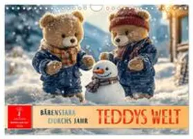 CALVENDO / Roder |  Teddys Welt - Bärenstark durchs Jahr (Wandkalender 2026 DIN A4 quer), CALVENDO Monatskalender | Sonstiges |  Sack Fachmedien