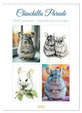 CALVENDO / Waurick |  Chinchilla Parade (Wall Calendar 2026 DIN A3 portrait), CALVENDO 12 Month Wall Calendar | Sonstiges |  Sack Fachmedien