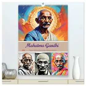 CALVENDO / Lehmann |  Mahatma Gandhi (hochwertiger Premium Wandkalender 2026 DIN A2 hoch), Kunstdruck in Hochglanz | Sonstiges |  Sack Fachmedien